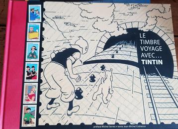 Le Timbre Voyage avec TINTIN beschikbaar voor biedingen