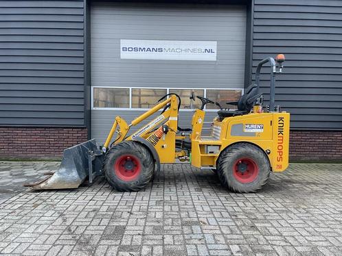 Knikmops KM250 minishovel BJ 22 335 uur €720 LEASE, Zakelijke goederen, Machines en Bouw | Kranen en Graafmachines, Wiellader of Shovel