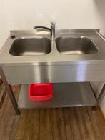 inox spoelbak, Ophalen