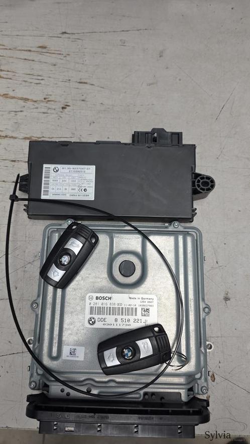 Startset Contactslot + ECU N57 BMW 3 Serie E90 E91 136185102, Auto-onderdelen, Elektronica en Kabels, Gebruikt, Ophalen of Verzenden