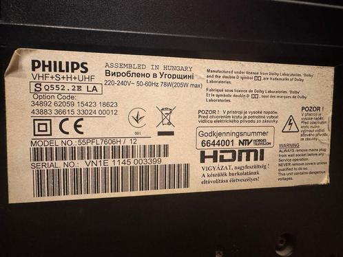 met Ambilight en 3D-TV  140 cm (55") Easy 3D DVB-T/C, Audio, Tv en Foto, Televisies, Zo goed als nieuw, Philips, Ophalen
