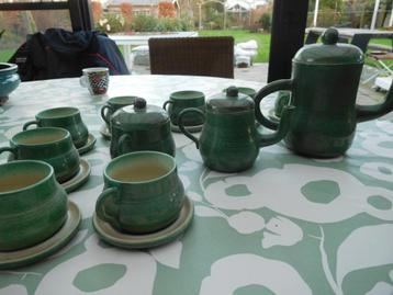 UNIEK 8 DELIG KOFFIESERVICE-TJOK DESSAUVAGE beschikbaar voor biedingen