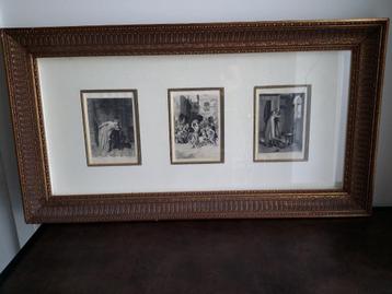 twee antieke kostbare kaders beschikbaar voor biedingen