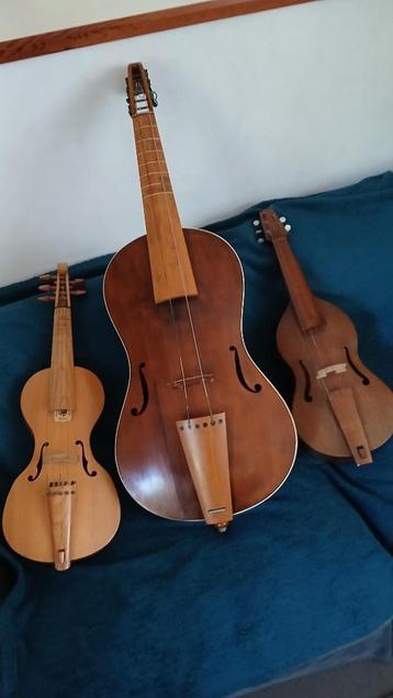 vielles à 5 cordes et viole de gambe, Musique & Instruments, Enlèvement