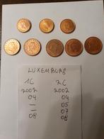 1 en 2 cent van Luxemburg zie foto, Timbres & Monnaies, Monnaies | Europe | Monnaies euro, Enlèvement ou Envoi, Luxembourg, 2 centimes