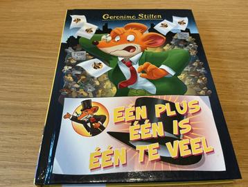Geronimo Stilton - Eén plus één is één te veel beschikbaar voor biedingen