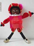 Authentieke Etos kado zwarte Piet pop - 45cm, rood/roze, Diversen, Sinterklaas, Verzenden