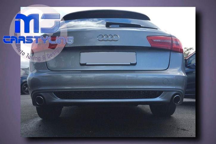 AUDI A6 [C7] - ACHTERBUMPER DIFFUSER [S-LINE LOOK], Auto diversen, Tuning en Styling, Ophalen of Verzenden