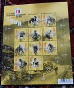 1 blok 10 belgische winnaars van de tour, Frankeerzegel, Ophalen of Verzenden, Zonder stempel, Postfris