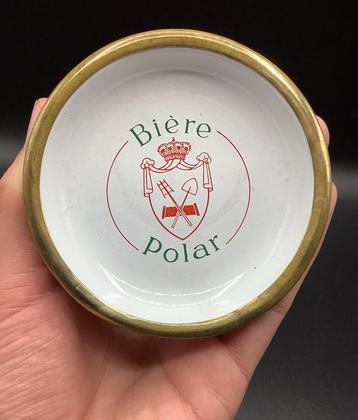 Polar Léopoldville emaille bierviltje beschikbaar voor biedingen