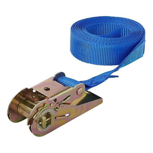 SPANBAND BLAUW MET RATEL 3,5 METER, Auto diversen, Autogereedschap, Nieuw, Ophalen of Verzenden