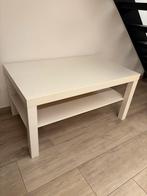 Gratis af te halen - salontafel wit, Ophalen, Gebruikt, 100 tot 150 cm, 50 tot 100 cm