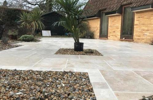 Bourgondische dallen Castile Château 3cm dik, Tuin en Terras, Bloempotten, Nieuw, Ophalen of Verzenden