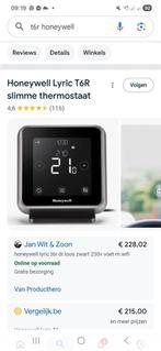 T6r honeywell draadloos wifi, Doe-het-zelf en Bouw, Thermostaten, Ophalen, Zo goed als nieuw