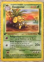 Pokémon kaart Exeggutor (first edition), Ophalen of Verzenden, Gebruikt, Losse kaart