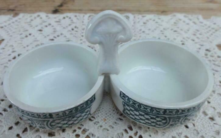 Brocante peper en zoutstel, Antiek en Kunst, Curiosa en Brocante, Ophalen of Verzenden