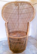 Vintage Emmanuelle fauteuil, Nieuw, Riet of Rotan, Ophalen, Vintage d'époque