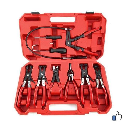 Coffret de pinces à collier de serrage 9 pièces Kraft Müller, Auto diversen, Autogereedschap, Nieuw, Ophalen