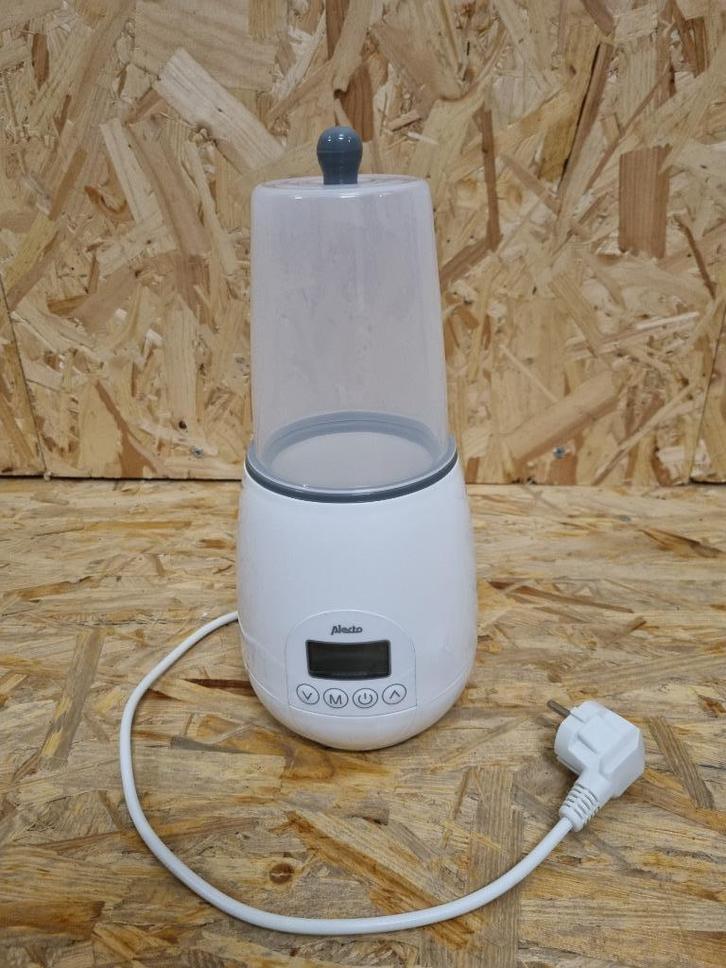 Alecto digitale flessenwarmer met stoomkap en sterilisator, Kinderen en Baby's, Babyvoeding en Toebehoren, Zo goed als nieuw, Flessen- of potjesverwarmer