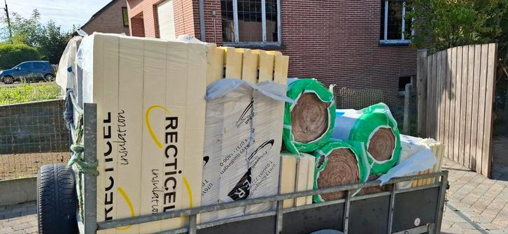 Recticel, Unilin, Knauf,  Kingspan, isolatieplaten, Doe-het-zelf en Bouw, Isolatie en Afdichting, Zo goed als nieuw, Ophalen