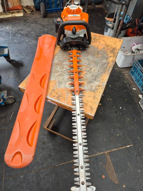 ✅ Stihl HS 82T heggenschaar 2023, Tuin en Terras, Heggenscharen, Zo goed als nieuw, Benzine, Ophalen
