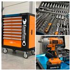 NIEUW PROMO - Gereedschapkar(9L)+ Koffer + Slagmoersleutel, Ophalen, Nieuw