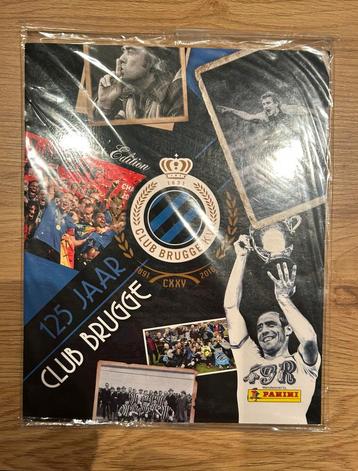 Panini Club Brugge 125 jaar Limited edition album. beschikbaar voor biedingen