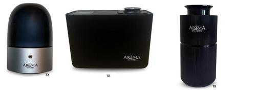 SET Aromadiffusers, Elektronische apparatuur, Luchtbehandelingsapparatuur, Zo goed als nieuw, Overige, Ophalen of Verzenden