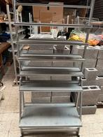 Degelijke winkelrekken in metaal, Huis en Inrichting, Kasten | Overige, Ophalen