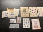 Zegels eerste dag lot Orval Dag van de postzegel enz., Ophalen of Verzenden, Gestempeld, 1e dag stempel, Gestempeld