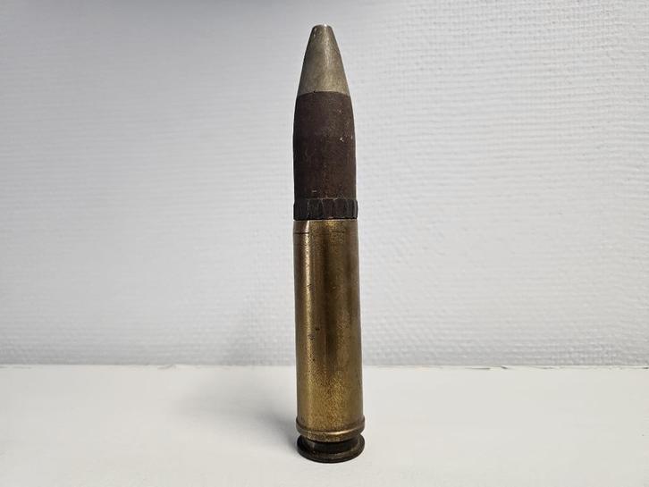Inert 30mm oefenprojectiel – NAVO / Royal Ordnance 1976, Verzamelen, Militaria | Algemeen, Luchtmacht, Overige typen, Ophalen