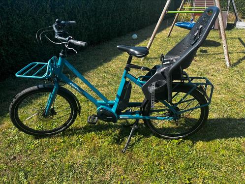 Oxford Cargo E-bike (blauw), Fietsen en Brommers, Elektrische fietsen, Zo goed als nieuw, Ophalen