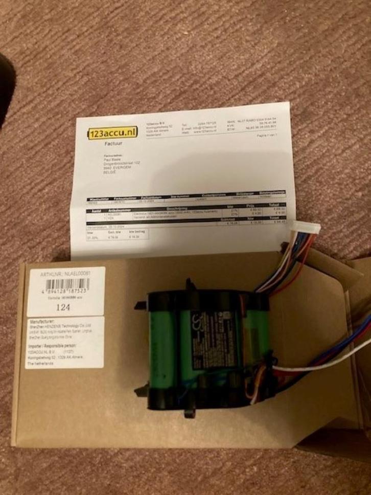 Batterij voor steelstofzuiger AEG, Elektronische apparatuur, Onderdelen en Toebehoren, Nieuw, Ophalen of Verzenden