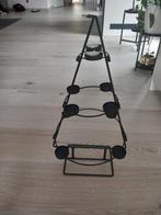 Stalen kerstboom,  theelichthouder, Diversen, Ophalen