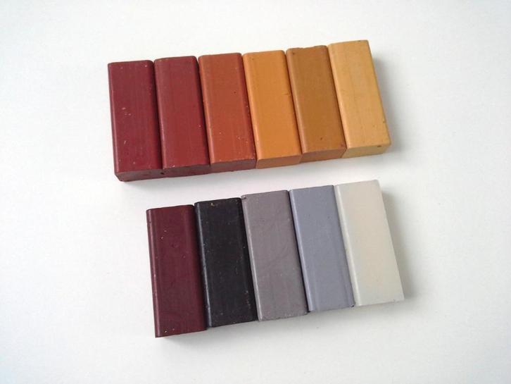 Cire de réparation pour le bois de différentes couleurs, Hobby en Vrije tijd, Knutselen, Zo goed als nieuw, Ophalen of Verzenden