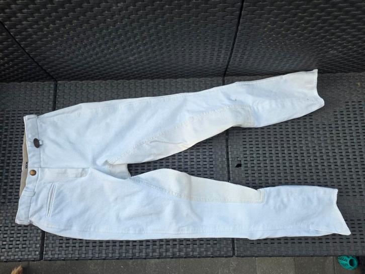 Witte rijbroek, Dieren en Toebehoren, Paarden en Pony's | Beschermers, Ophalen