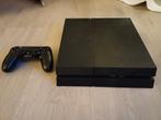Playstation 4 + controller, Games en Spelcomputers, Ophalen, 500 GB, Zo goed als nieuw, Met 1 controller