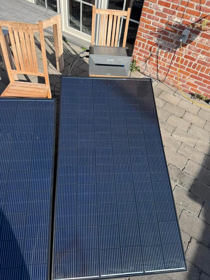 Thuisbatterij Anker Solix 2 E1600,  zonnepanelen en P1 meter, Doe-het-zelf en Bouw, Zonnepanelen en Toebehoren, Zo goed als nieuw