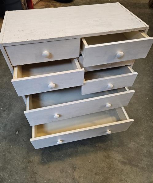 Houten opbergmeubel voor werkplaats/garage met laden, Huis en Inrichting, Kasten | Lockerkasten, Gebruikt, Ophalen