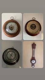 4 oude barometers (10€ per stuk), Audio, Tv en Foto, Weerstations en Barometers, Ophalen of Verzenden, Gebruikt
