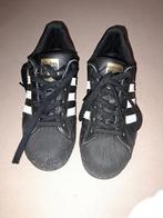 Adidas Superstar maat 38 1/2, Ophalen, Adidas, Zwart, Gedragen