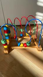 Houten kralen spiraal, Kinderen en Baby's, Ophalen, Zo goed als nieuw