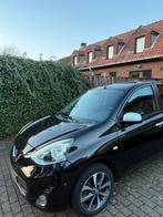 Nissan micra, Auto's, Voorwielaandrijving, Stof, Zwart, Zwart