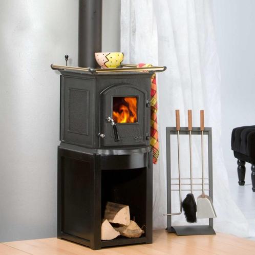 Gietijzeren Houtkachel Pluto / Patiokachel / Kookkachel, Huis en Inrichting, Woonaccessoires | Overige, Nieuw, Ophalen of Verzenden
