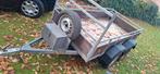 Aanhangwagen dubbelasser 750kg Remorque, Ophalen of Verzenden