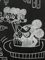 Keith Haring: tekening met premium frame, Antiek en Kunst, Kunst | Designobjecten, Ophalen of Verzenden