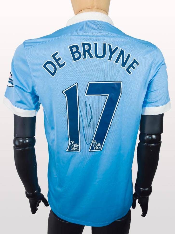 Kevin De Bruyne – Gesigneerd Matchshirt - Manchester City, Verzamelen, Sportartikelen en Voetbal, Gebruikt, Shirt, Ophalen