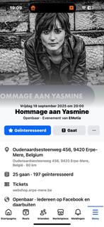 Hommage aan yasmine, September