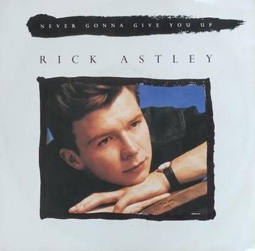 Rick Astley - Never gonna give you up beschikbaar voor biedingen