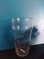 Biere union bierglas, Verzamelen, Ophalen of Verzenden, Zo goed als nieuw, Bierglas